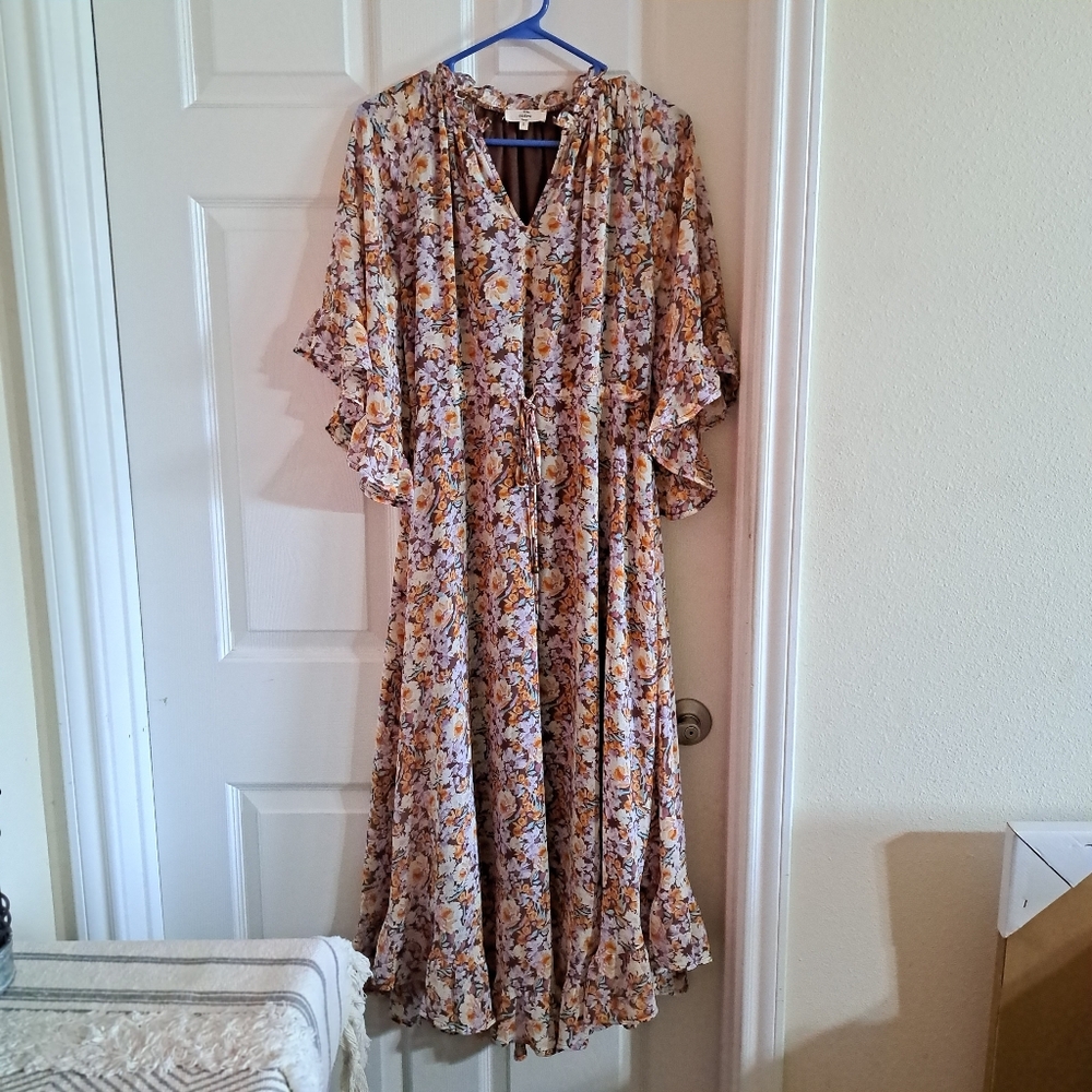 Entro Floral Multicolor Women's Dress